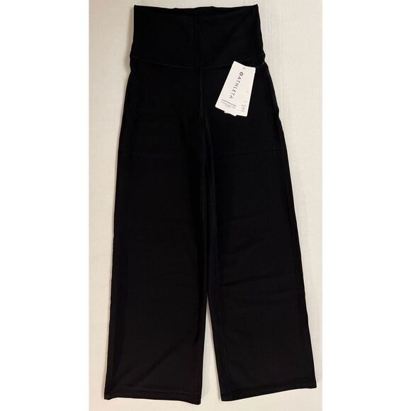 ATHLETA 798650 Elation Wide Leg Pant SIZE XS Black - Picture 1 of 14